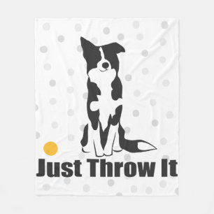 Polaire Jetez-juste le couverture de border collie