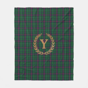 Polaire Jeune couverture d'ouatine de tartan de clan