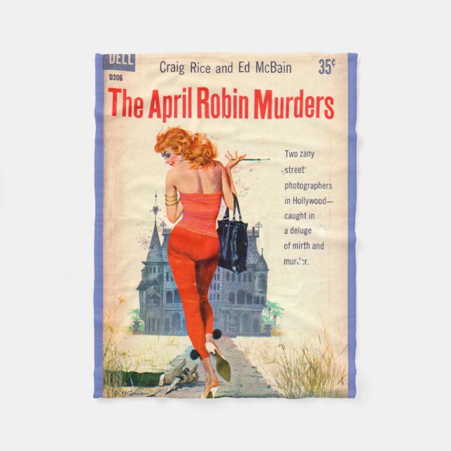 Polaire La couverture du roman d'April Robin Murders (Devant)