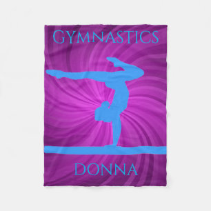 Polaire La gymnastique est une couverture en toison. Nom p