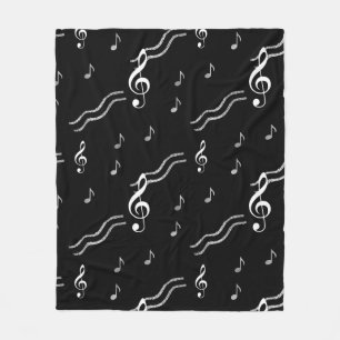 Polaire La musique note la couverture noire et blanche