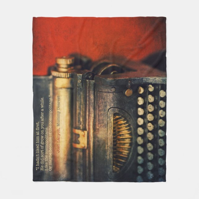 Polaire La plus chère couverture d'ouatine de maman (Devant)