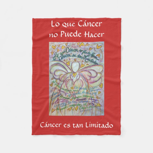 Polaire L'ange de la couverture de chimiothérapie que le c (Devant)
