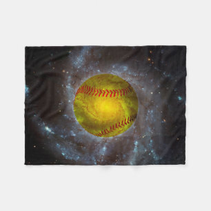 Polaire Le base-ball dans la couverture unique d'ouatine
