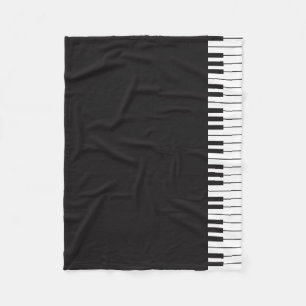 Polaire Le piano verrouille la couverture d'ouatine