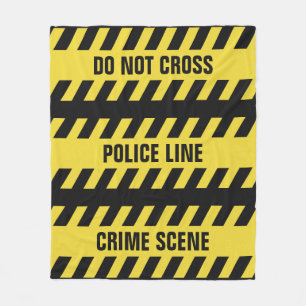 Polaire Ligne de police de Faux couverture faite sur