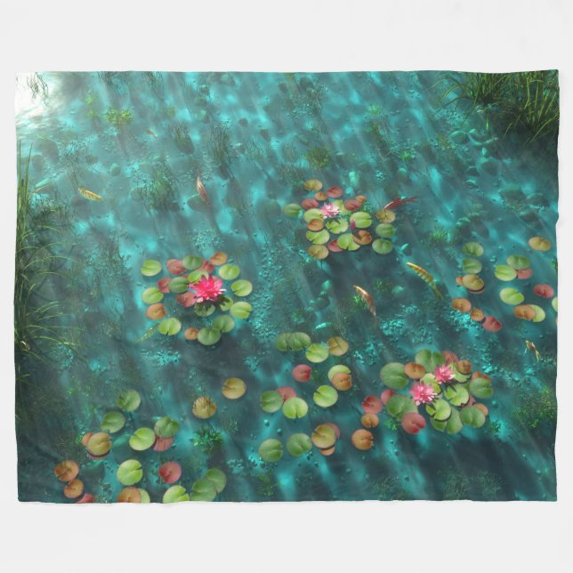 Polaire Lilies sur la couverture de la nappe phréatique (Devant (Horizontal))