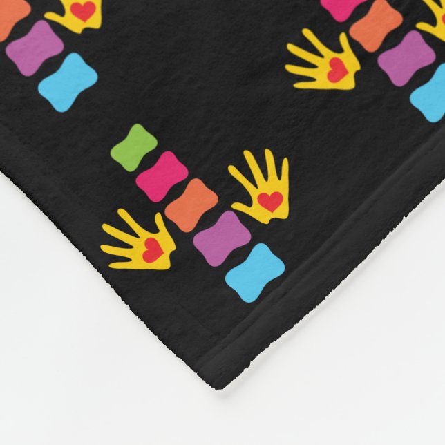 Polaire Mains de chiropractie et couverture d'ouatine (Coin)