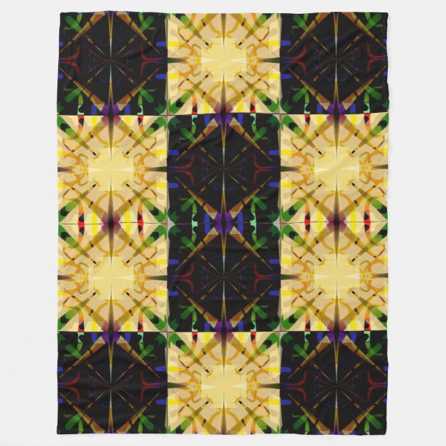 Polaire motif 0700b d'édredon de couverture de l'ouatine (Devant)