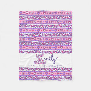 Polaire Nom E personnalisé Emily signifiant couverture enf