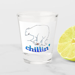 Polaire Ours Chill blanc abattu verre