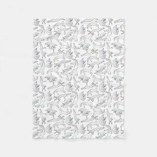 Polaire Petite couverture d'ouatine de petit somme de chat