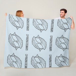 Polaire Pisces Couverture de signe zodiaque (transparent)