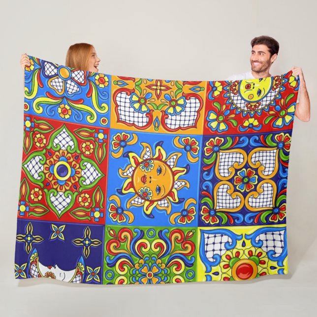 Polaire Plaid Fun 2 60x80 Couverture en Laine (En situation)