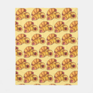 Polaire Porcs dans une couverture Croissant Rouleau Hot Ch