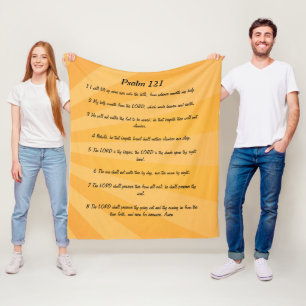 Polaire Psaume 121 couverture en toison