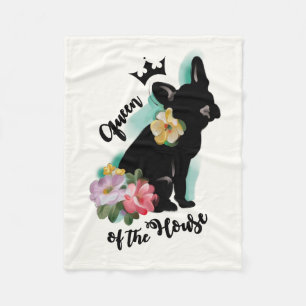 Polaire Reine de la couverture   d'ouatine de bouledogue