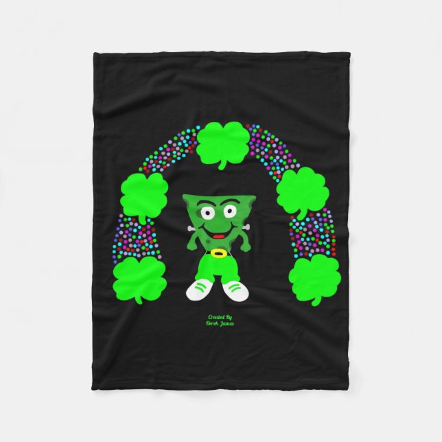 Polaire St. Patrick's FrankenFromage petite couverture en  (Devant)