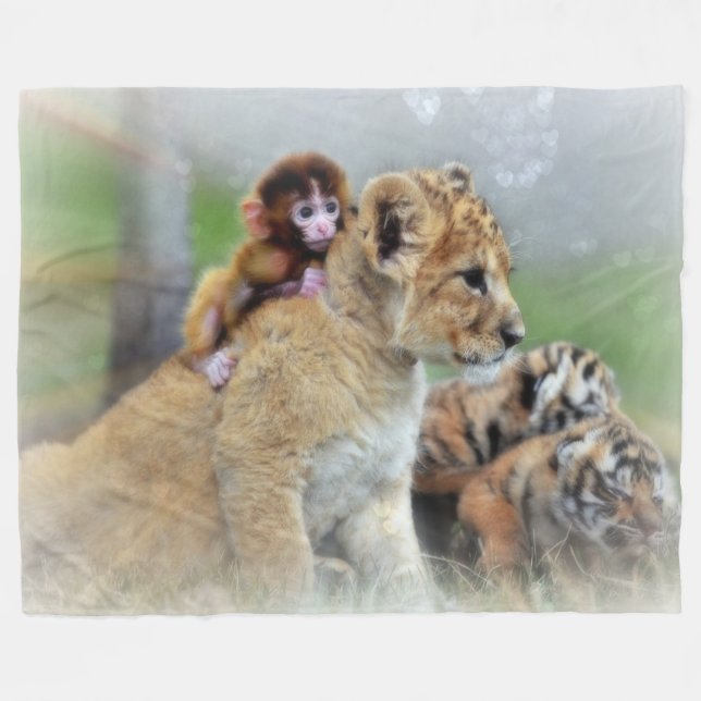 Polaire Tiges et couverture en toison de singe (Devant (Horizontal))