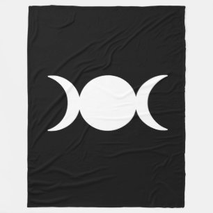 Polaire triple lune couverture cadeaux spirituels