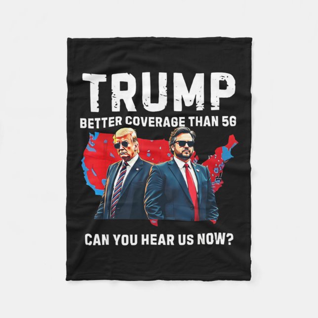 Polaire Trump Meilleure Couverture Que 5g Pouvez-Vous Nous (Devant)