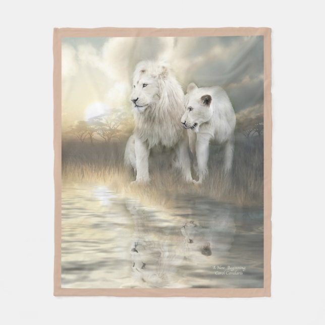 Polaire Une nouvelle couverture d'ouatine d'art de début (Devant)
