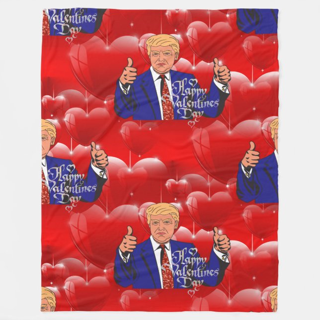 Polaire valentines day donald trump couverture (Devant)