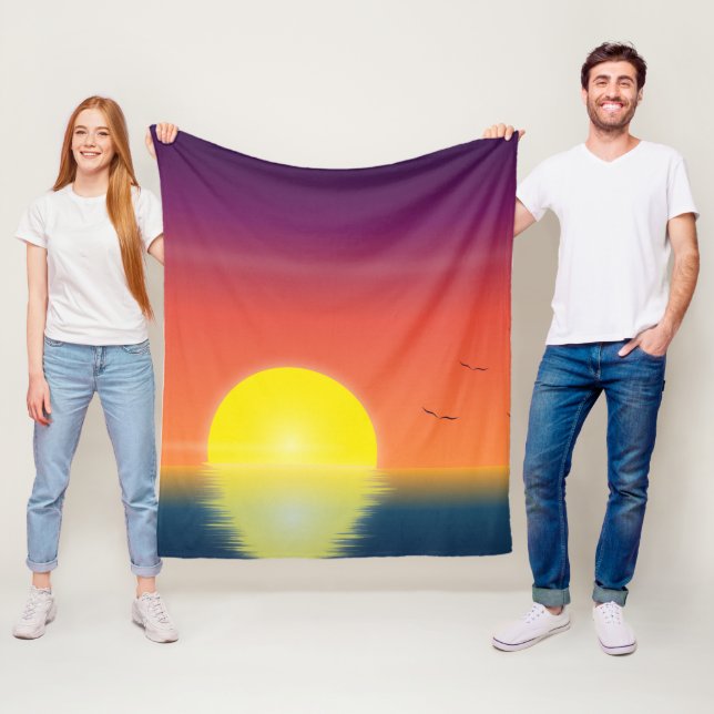 Polaire Vibrante Couverture en Molleton Drapeau de Fierté  (En situation)