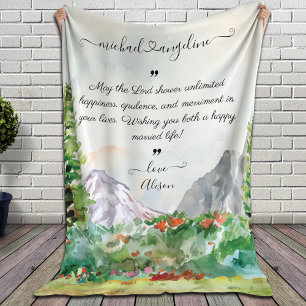 Polaire Voeux pour la couverture personnalisée des nouveau