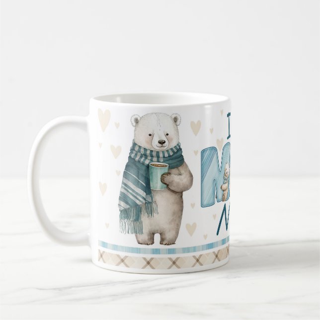 Polar Bear Maman Mug (Gauche)