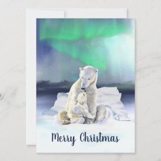 Polar Bear Mother & Baby
