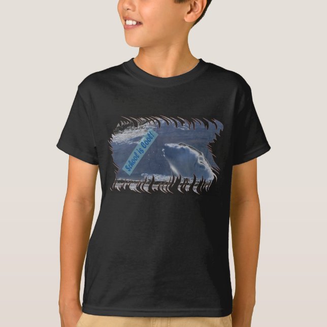 Polar Bear School est T-shirt Cool (Devant)