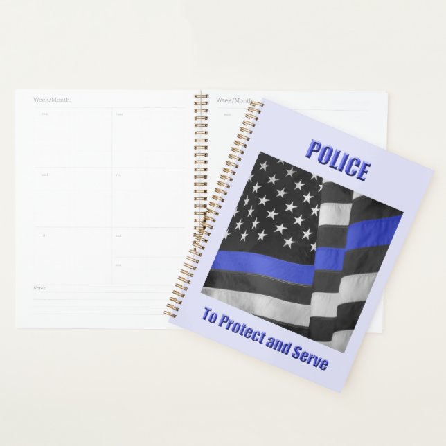 Police (Devant avec enveloppe)