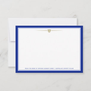 Police Carte de correspondance simple
