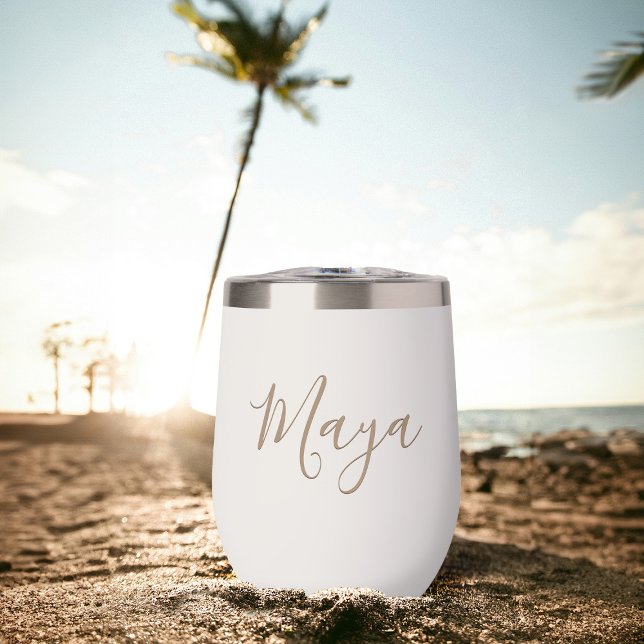 Police de calligraphie élégante Nom personnalisé T (Créateur téléchargé)