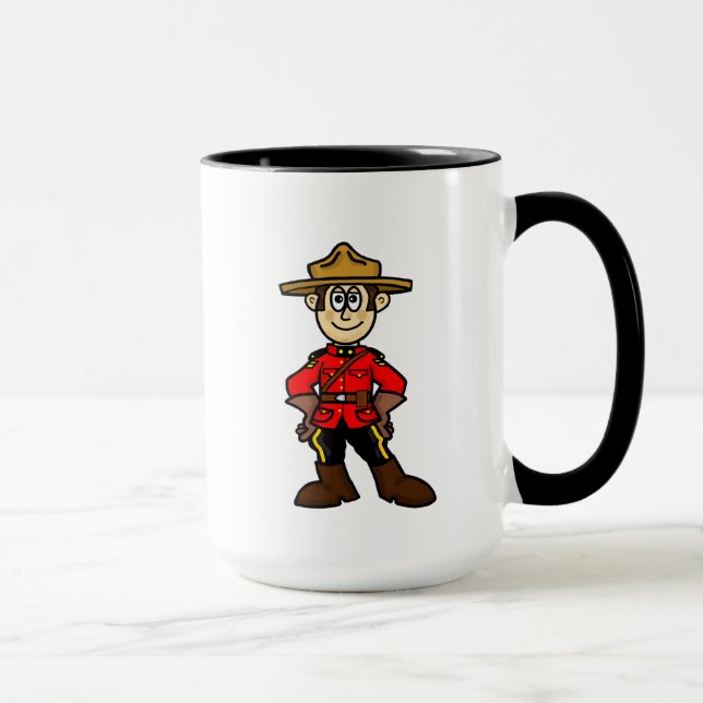 Police de la Gendarmerie royale du Canada Nom Mug (Droite)