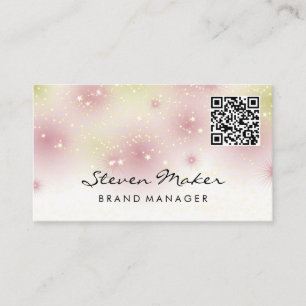 Police de la poussière étoilée   Carte de visite d