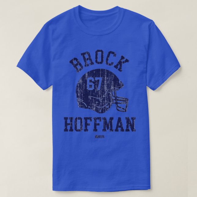 Police du casque Brock Hoffman Dallas TShirt (Design devant)