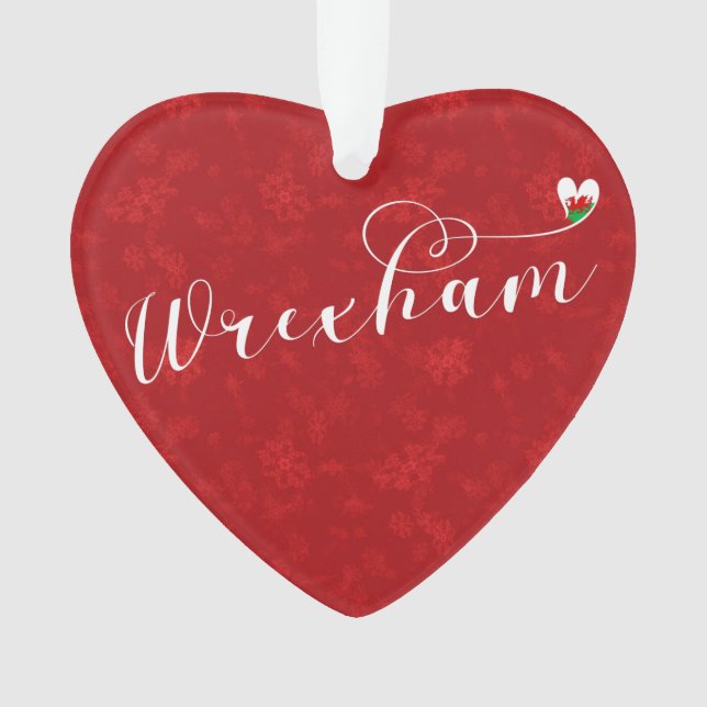 Police Script Wrexham, Drapeau Gallois En Coeur (devant)