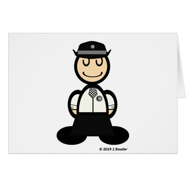 Policière (simple) (Devant horizontal)