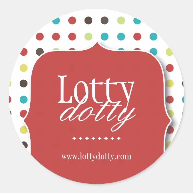 Polk décoratif et lunatique autocollants d'un (Devant)