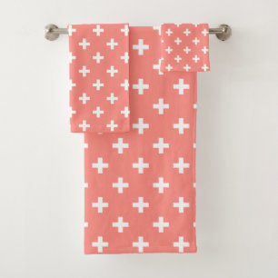 Polka blanche croise sur la pêche