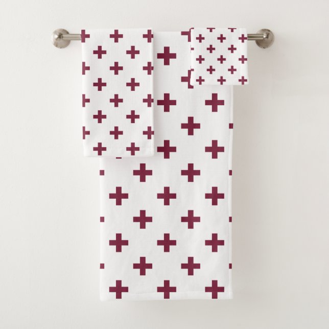 Polka de mûre croise sur blanc (En situation)