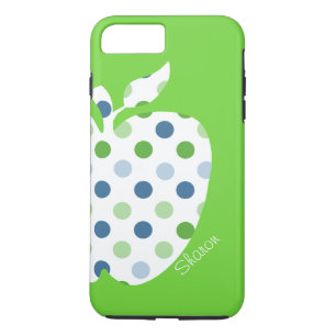 Polka Dot Apple Teacher's iPhone 7 Plus coque