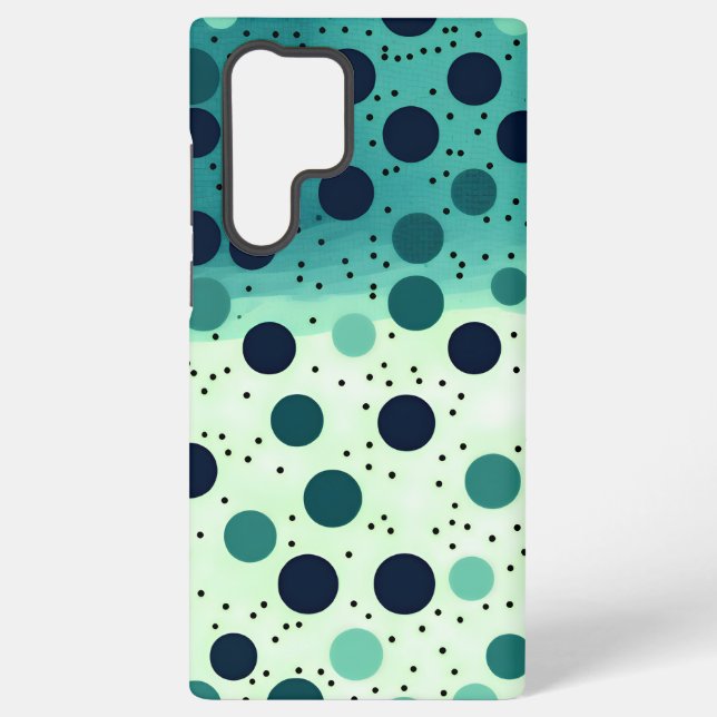 Polka Dot Bliss Samsung Galaxy Ultra S22 Coque (Verso)