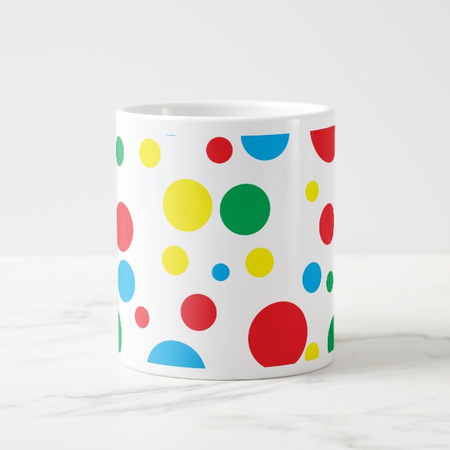 Polka Dot Jumbo Mug (Devant)