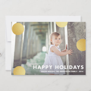 POLKA DOT OR CARTE PHOTO de vacances