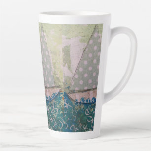 Polka dot voile latte Mug