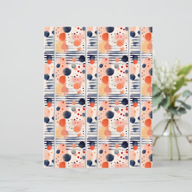 Polka Dots et Rayures 14 (Debout devant)