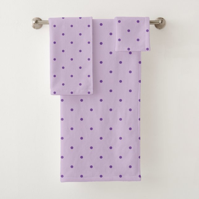Polka-Dots minuscules et violets (En situation)